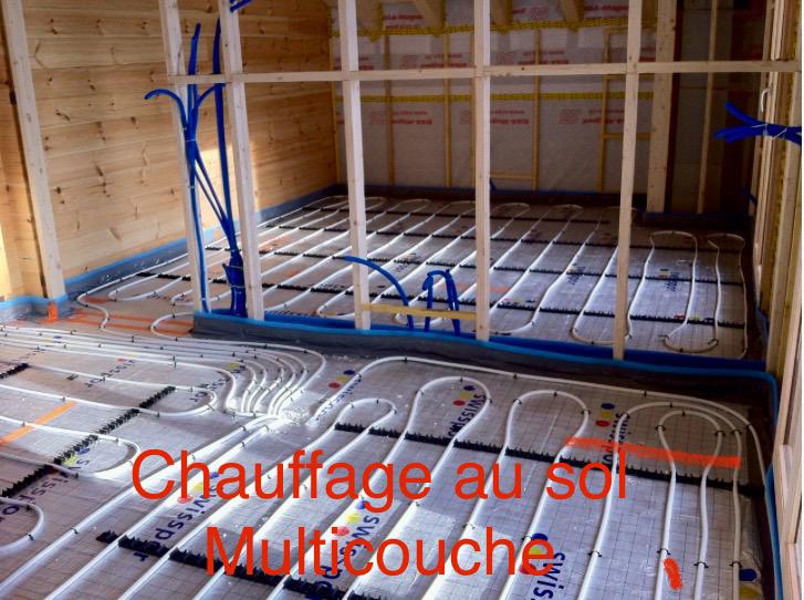 Installation chauffage au sol Besançon